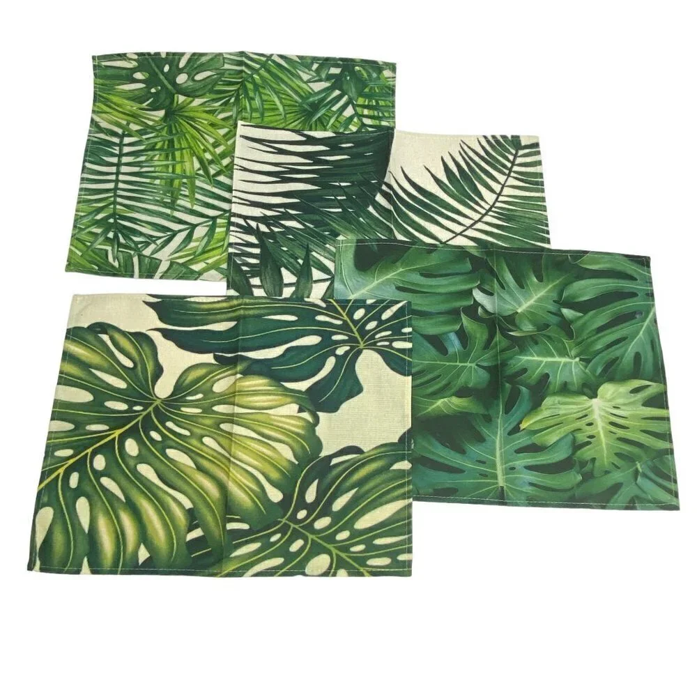 Plant Lovers Placemats Set of Four 12x16
